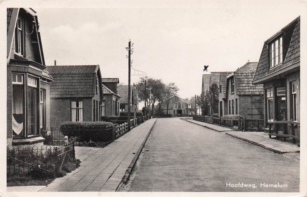 703-025-001 Hoofdweg Hemelum, Verzenden, Voor 1920, Friesland