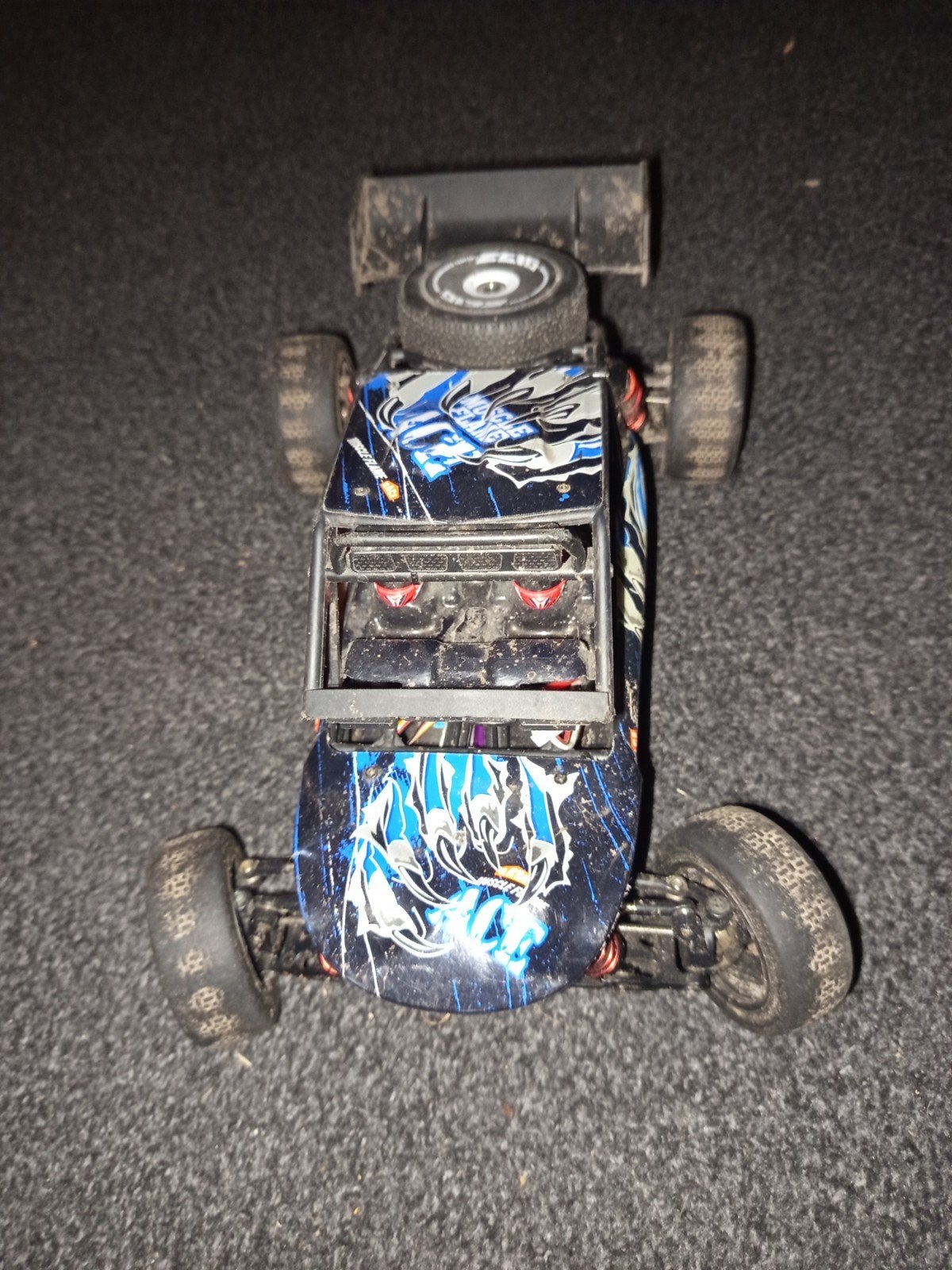 RC Offroad Auto met Accu en Lader - Werkt Nog!, Gebruikt, Auto offroad, RTR (Ready to Run), Overige schalen