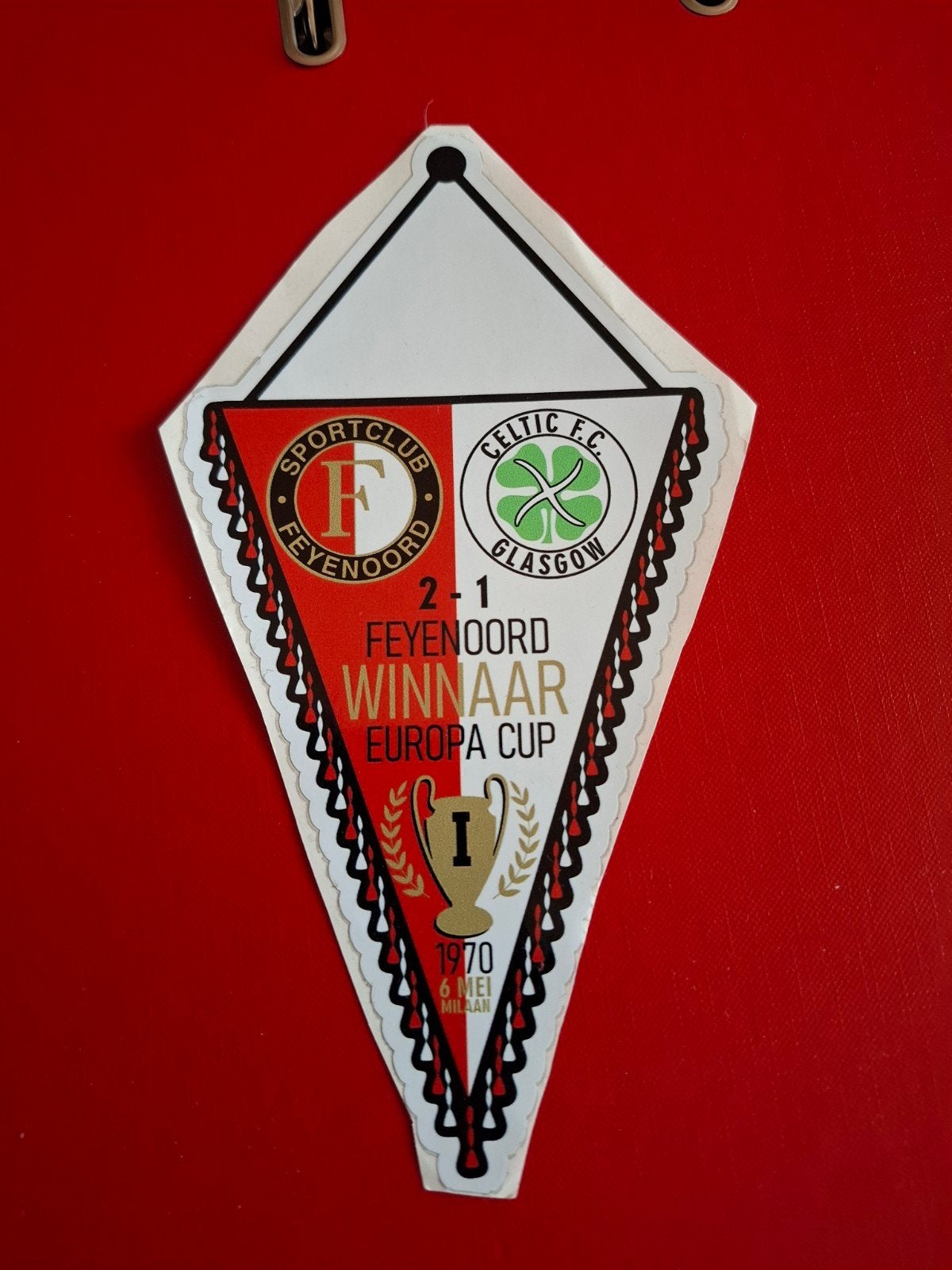 Sticker Feyenoord ( 2), Ophalen of Verzenden, Nieuw, Sport