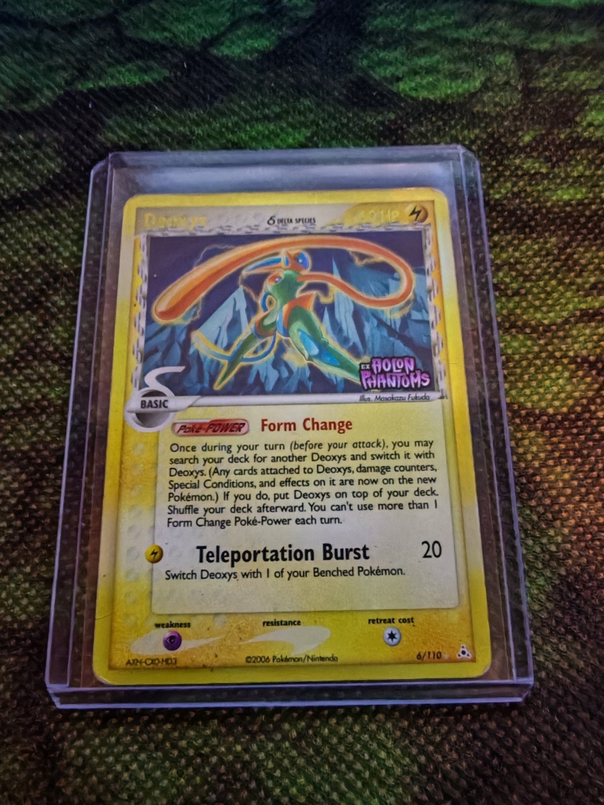 Deoxys 6/110, Ophalen of Verzenden, Gebruikt, Losse kaart