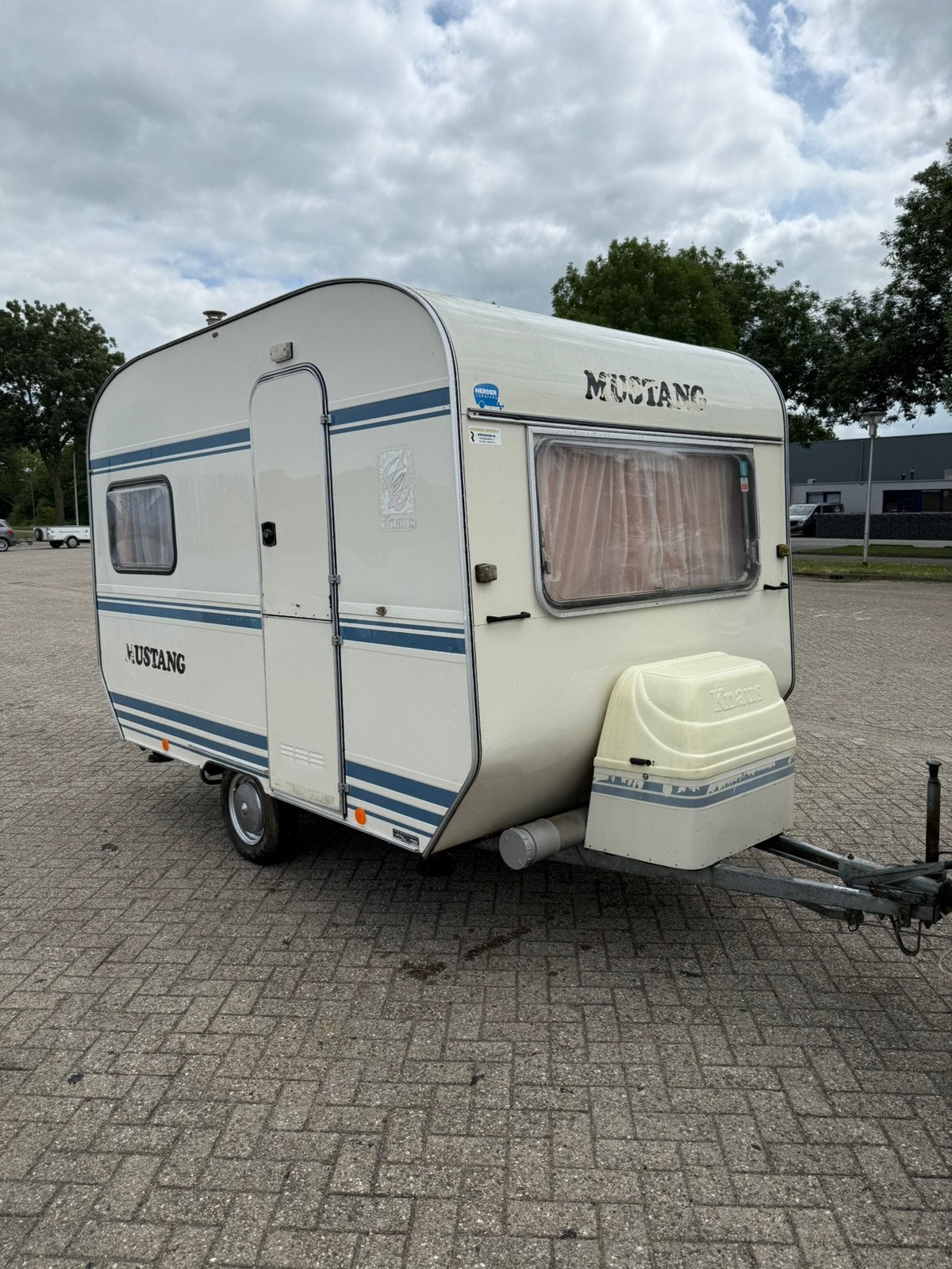 Knaus mustang Retro 1978, Caravans en Kamperen, Rondzit, Bedrijf, 500 - 750 kg, Knaus