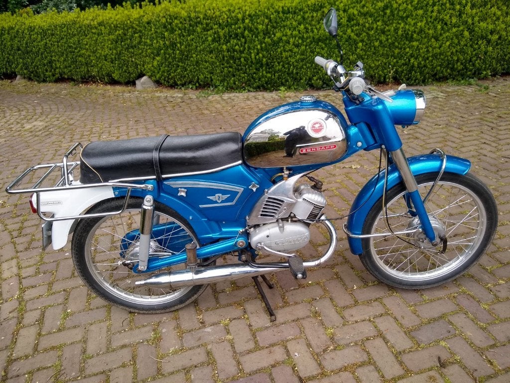 Zundapp 517 met geel kenteken,jubileumuitvoering, Fietsen en Brommers, Ophalen, Gebruikt, Overige modellen, Maximaal 45 km/u