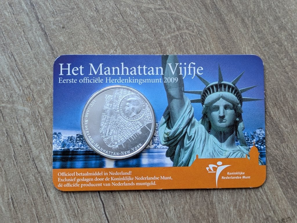 Het Manhattan Vijfje, Ophalen, Koningin Beatrix, Zilver, Euro's
