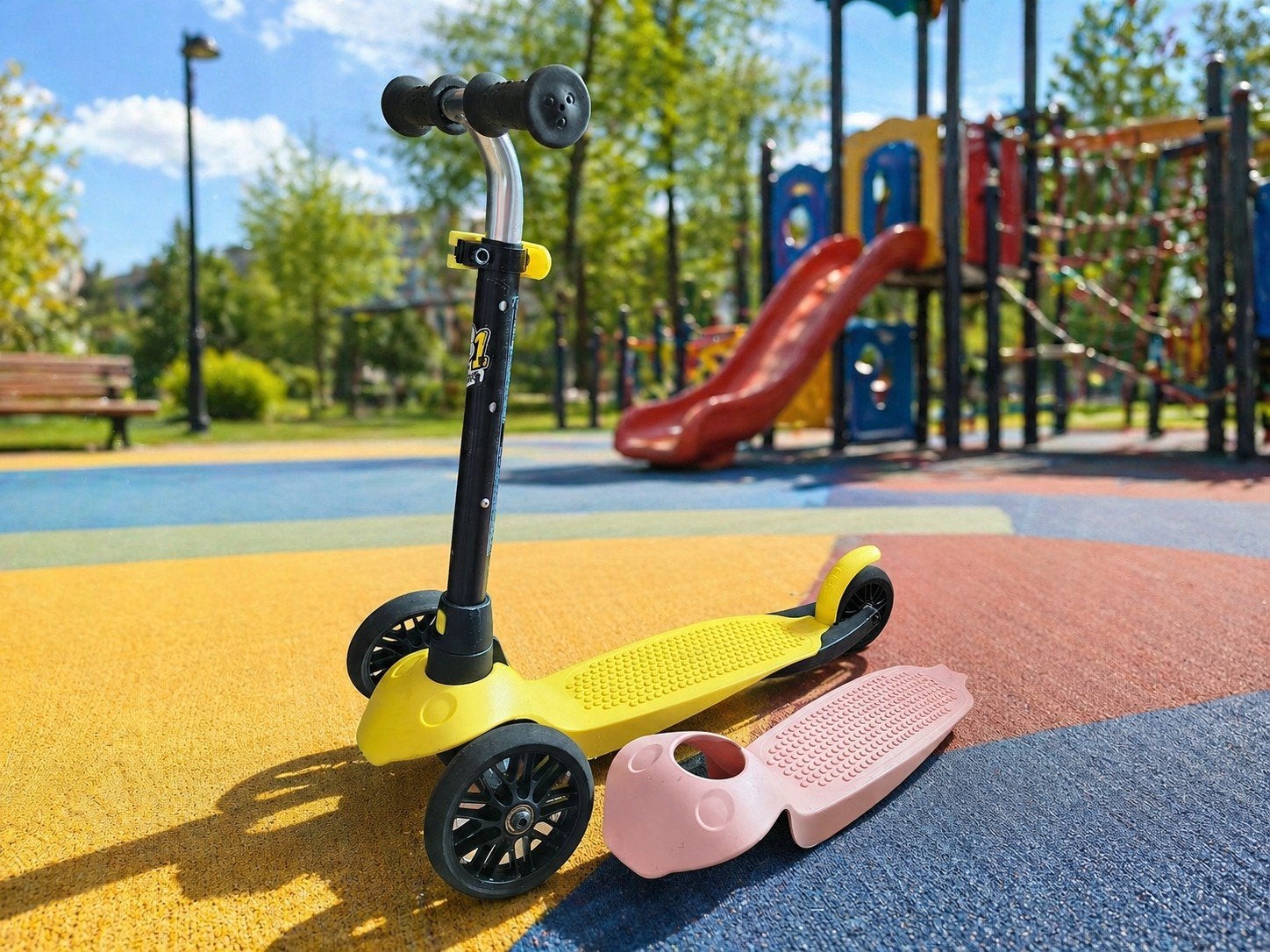 OXELO driewielstep voor kinderen (2–5 jaar), Ophalen of Verzenden, Gewone step