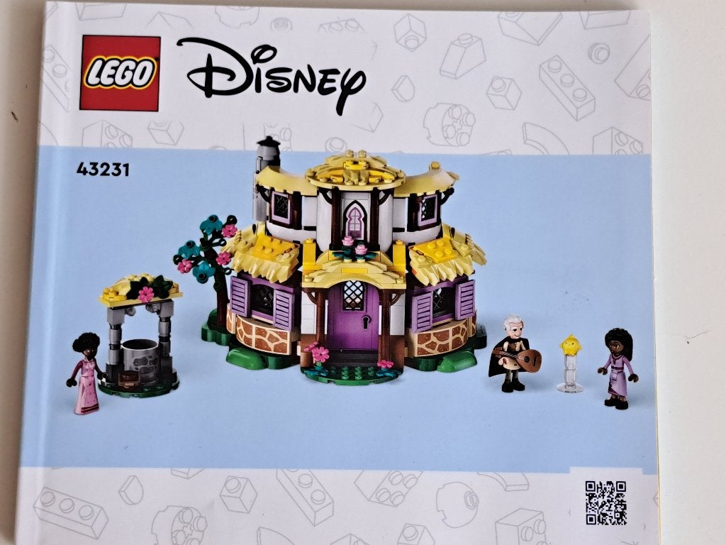 Lego Disney Princess 43231 Asha's Huisje, Compleet, Lego, Ophalen of Verzenden, Zo goed als nieuw