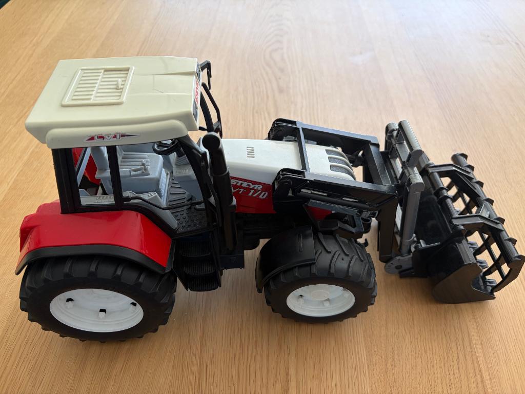 Tractor Steyr CVT170, Kinderen en Baby's, Speelgoed | Speelgoedvoertuigen, Ophalen, Gebruikt