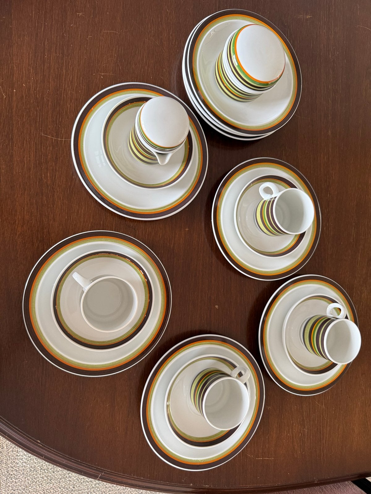 Thomas Germany Retro Servies Jaren 50/60 - Koffie/Thee Set, Antiek en Kunst, Antiek | Servies compleet, Ophalen