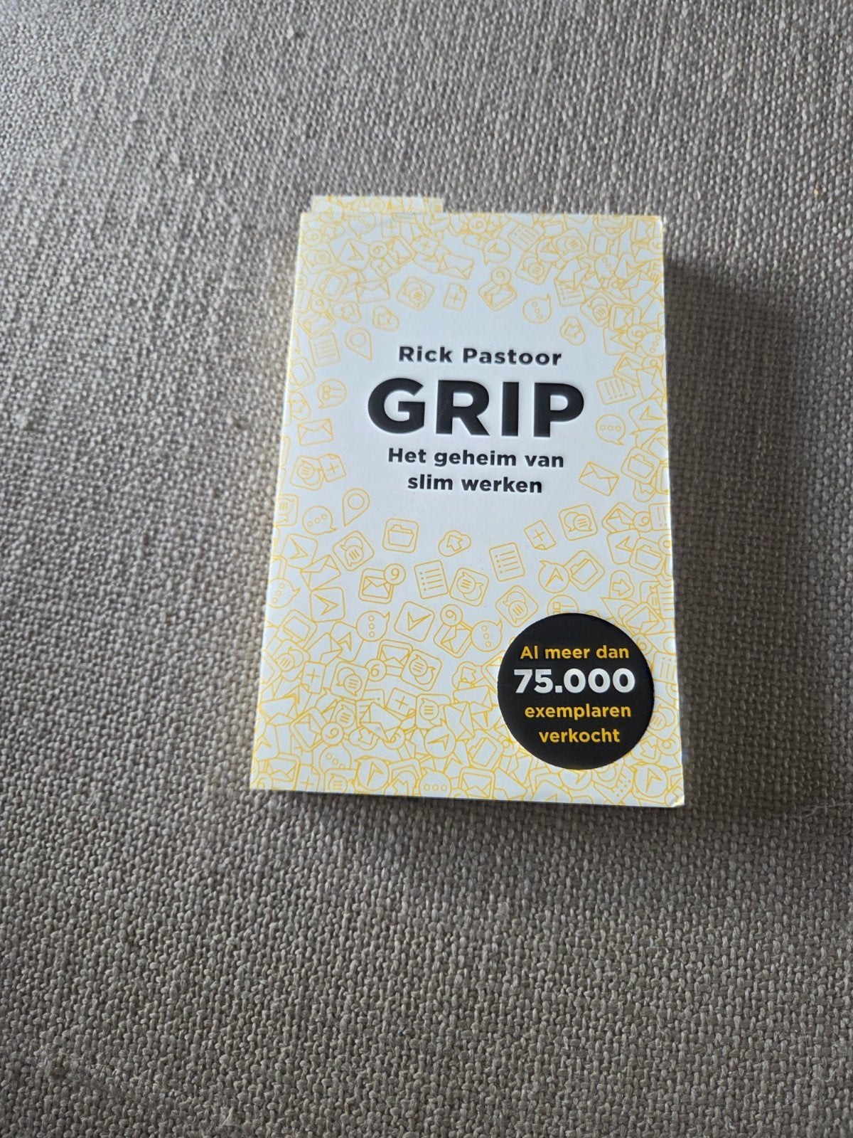 Grip – Rick Pastoor | Het geheim van slim werken, Sieraden, Tassen en Uiterlijk, Ophalen of Verzenden