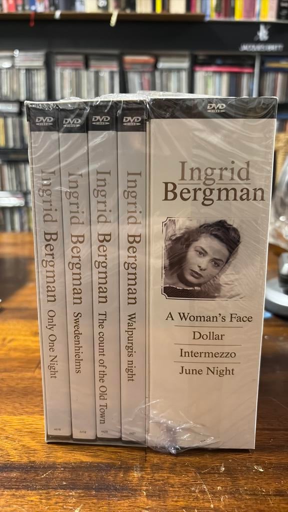Ingrid Bergman 8 dvd box nog gesealed NL ondertiteld, Cd's en Dvd's, Boxset, Ophalen of Verzenden, Nieuw in verpakking, Drama