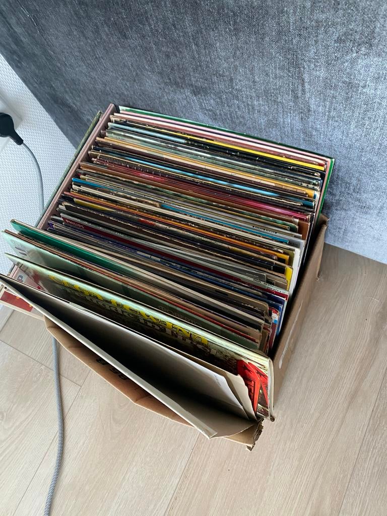 80 LP's - Diverse genres, Cd's en Dvd's, Ophalen, Gebruikt, 12 inch