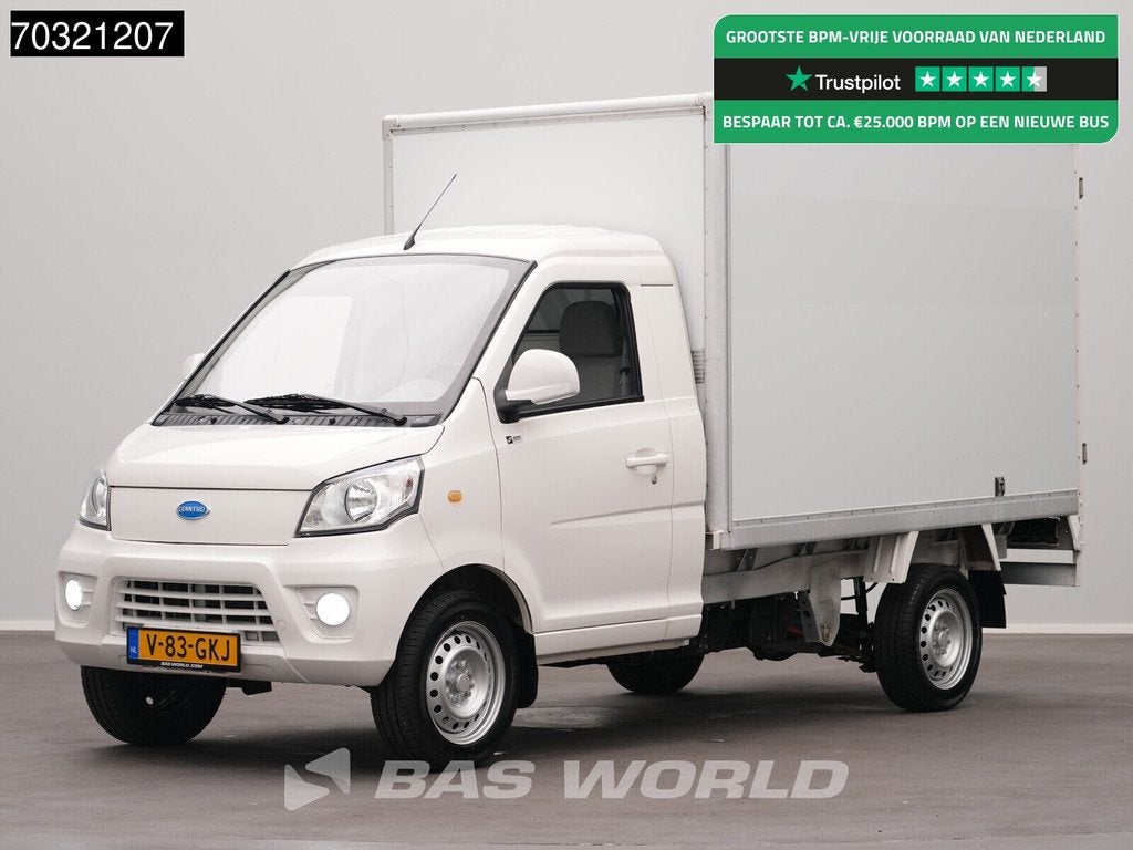 Cenntro Logistar Bakwagen 100% Elektrisch 42kWh 260kmWLTP Ci, Auto's, Stof, Gebruikt, 82 pk, Wit