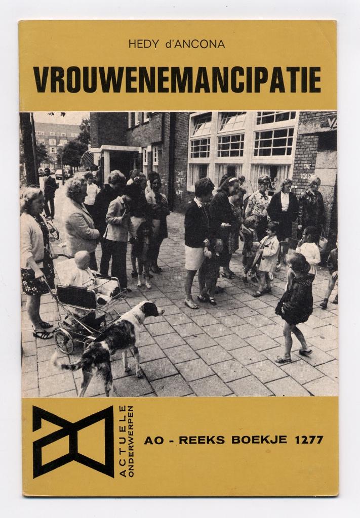 Vrouwenemancipatie - Hedy d'Ancona - 1969 A Jacobs W Drucker, 19e eeuw, Hedy D'Ancona, Nieuw, Ophalen of Verzenden