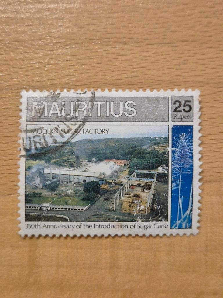 Mauritius 1990 landbouw, Postzegels en Munten, Postzegels | Afrika, Ophalen of Verzenden, Overige landen, Gestempeld