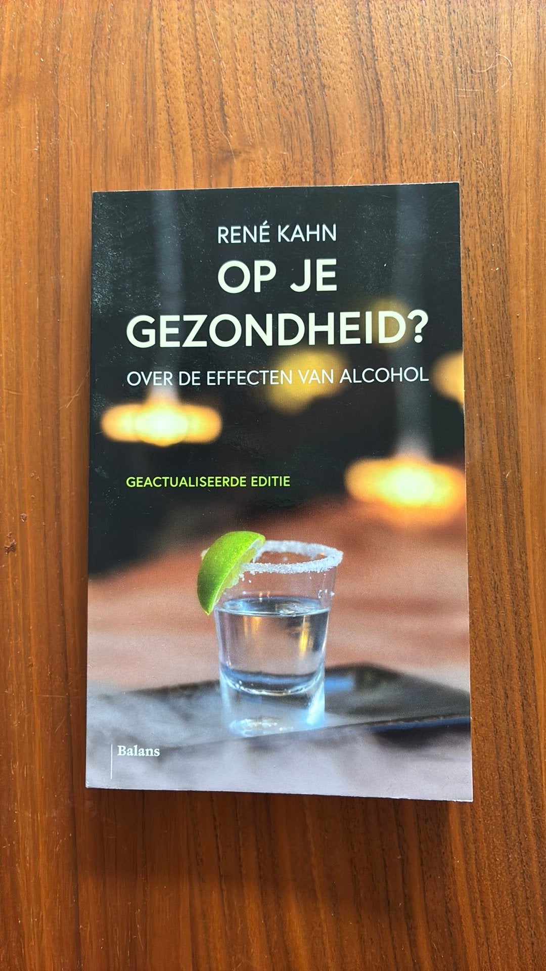 René Kahn - Op je gezondheid?, Ophalen of Verzenden, Zo goed als nieuw, René Kahn