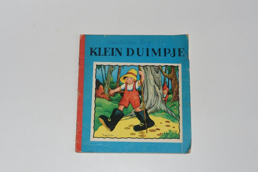 Sprookjes boek Klein Duimpje Truus Vinger 1964, Verzenden, Gelezen