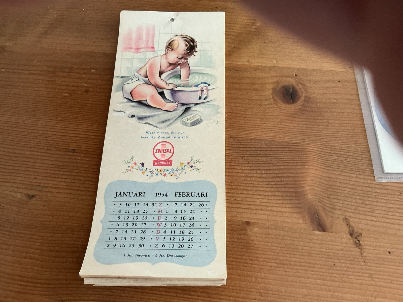 Zwitsl kalender, Ophalen of Verzenden, Gebruikt, Overige typen