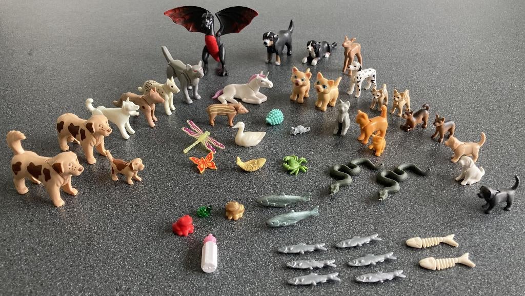 Playmobil dieren allerlei soorten, Ophalen of Verzenden, Zo goed als nieuw, Los playmobil