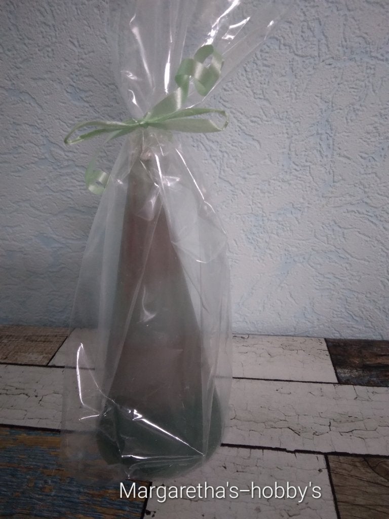 Kegel kaars (van 100% gerecycled kaarsvet), Overige materialen, Meerkleurig, Overige merken, Nieuw