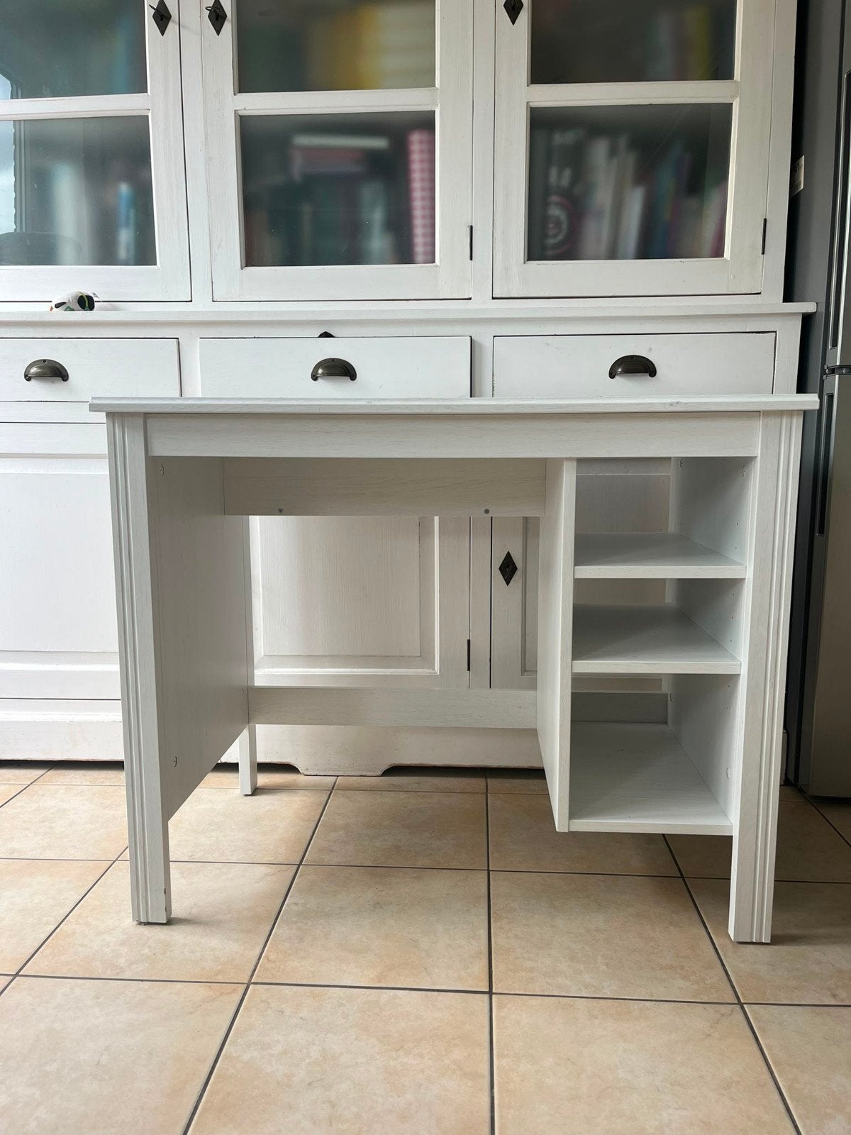 Wit bureau, Ophalen, Gebruikt, 50 tot 100 cm, Minder dan 100 cm