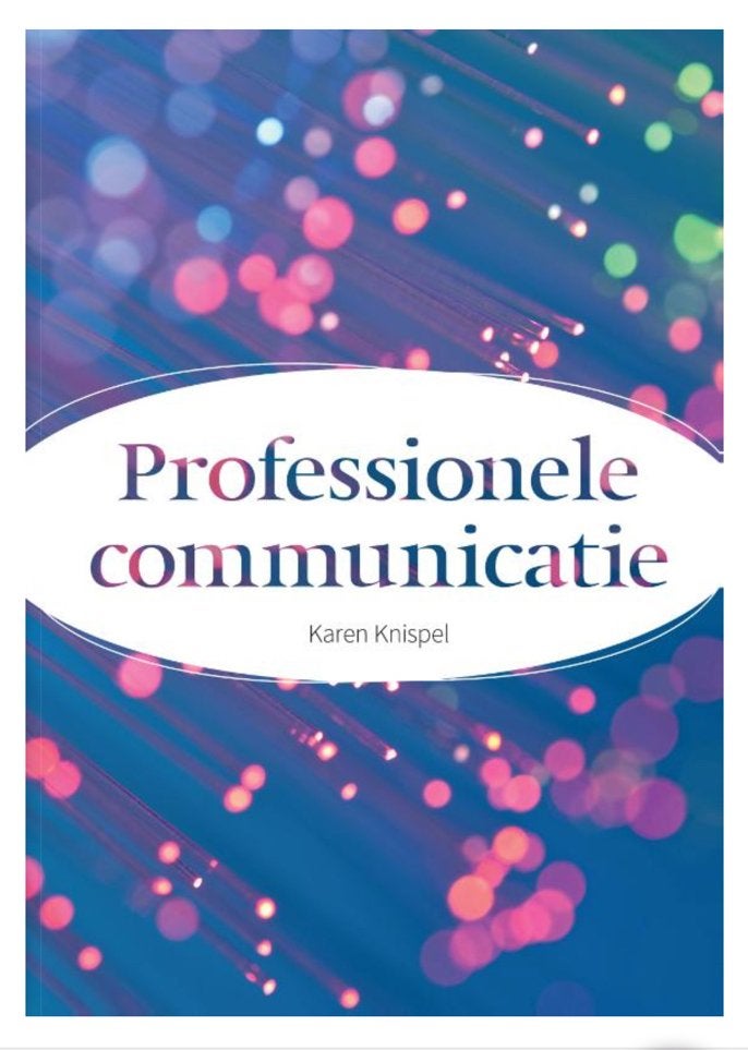 Professionele communicatie ISBN: 9789043038676, Ophalen of Verzenden, Alpha, Zo goed als nieuw, HBO