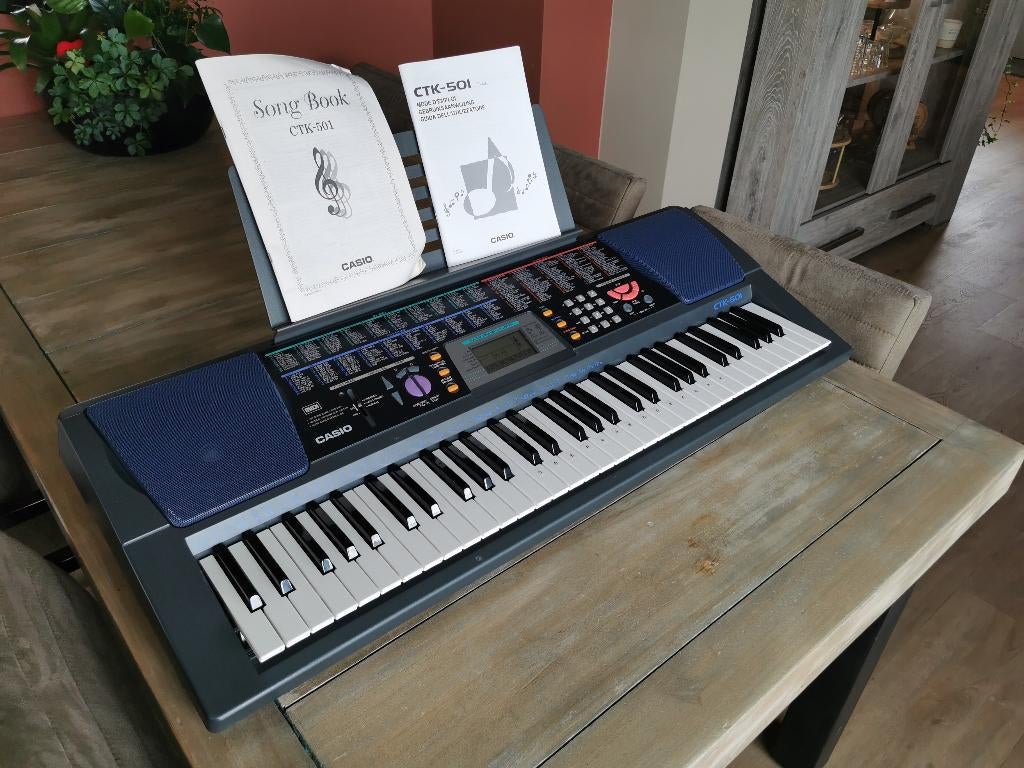 Casio CTK 501 keyboard, Muziek en Instrumenten, Keyboards, Ophalen, Casio, 61 toetsen, Zo goed als nieuw