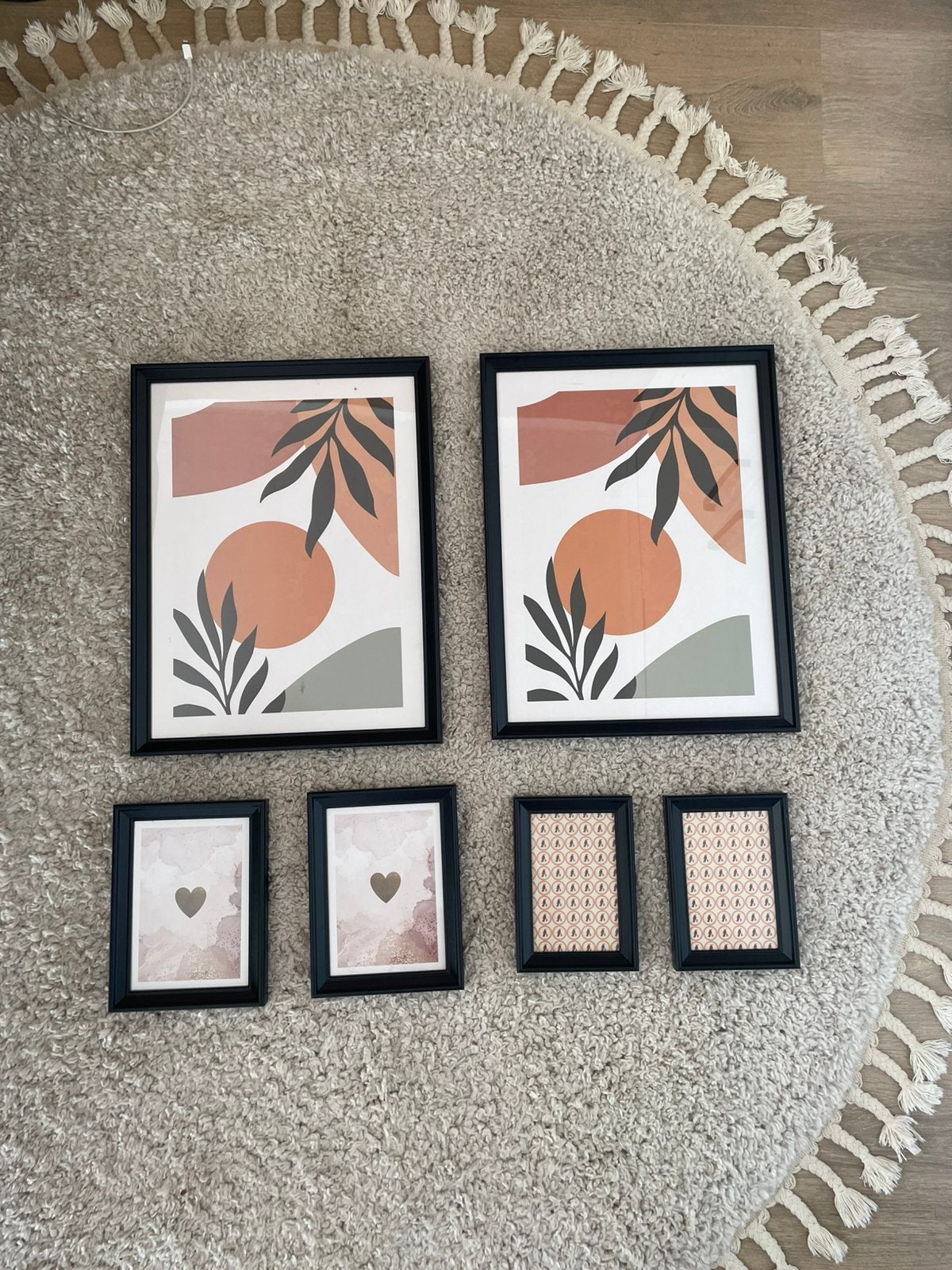 IKEA KNOPPÄNG fotolijsten, Ophalen of Verzenden, Zo goed als nieuw, Hout, Zwart