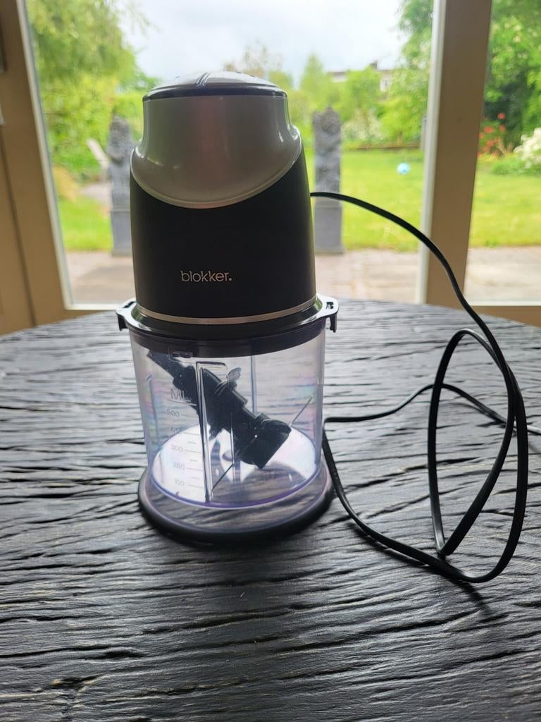 Blokker hakmolen, Minder dan 1 liter, Ophalen of Verzenden, Zo goed als nieuw, 1 snelheid