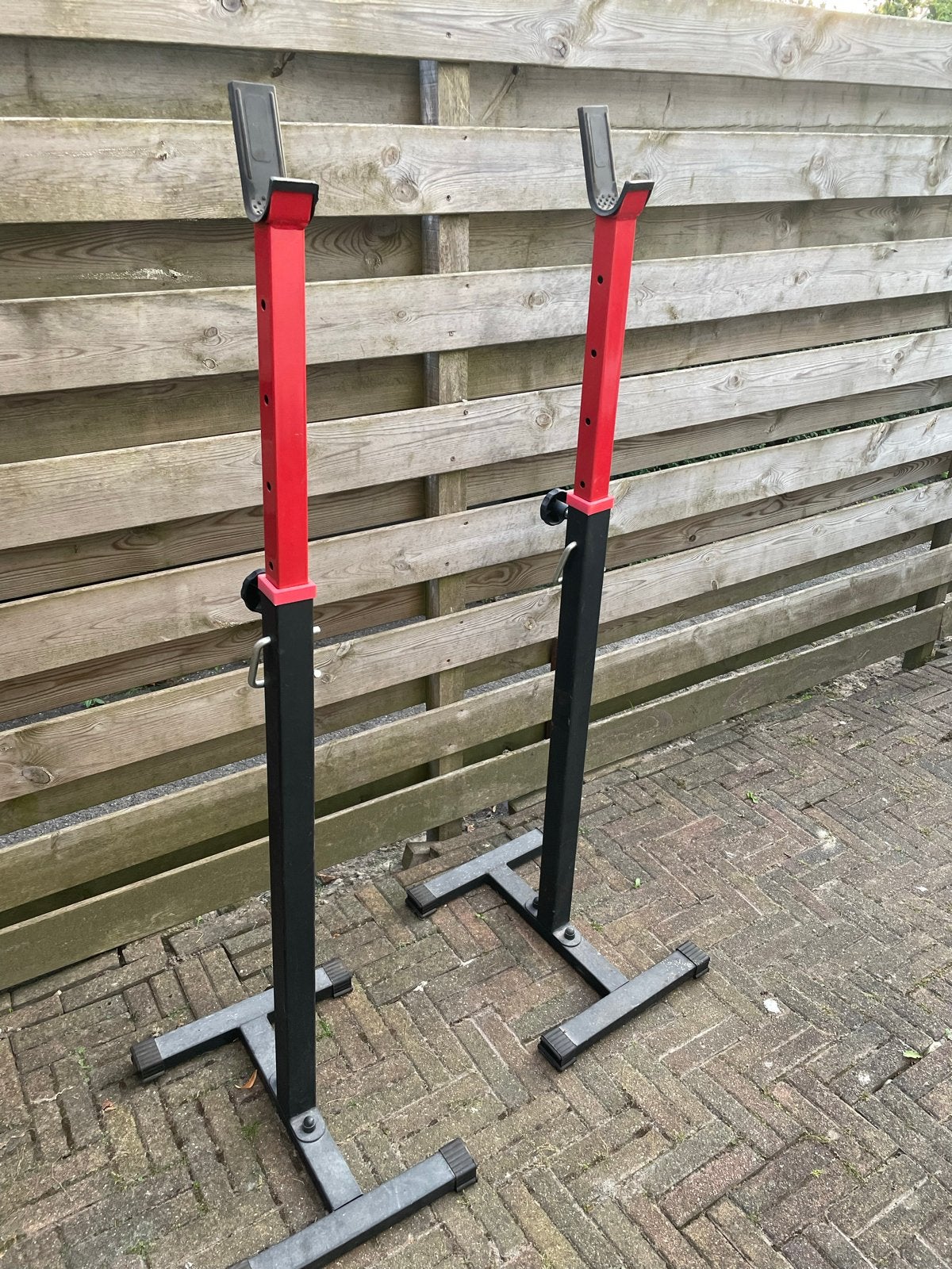 Squat Rack haltersteunen, Ophalen, Gebruikt, Benen, Overige typen
