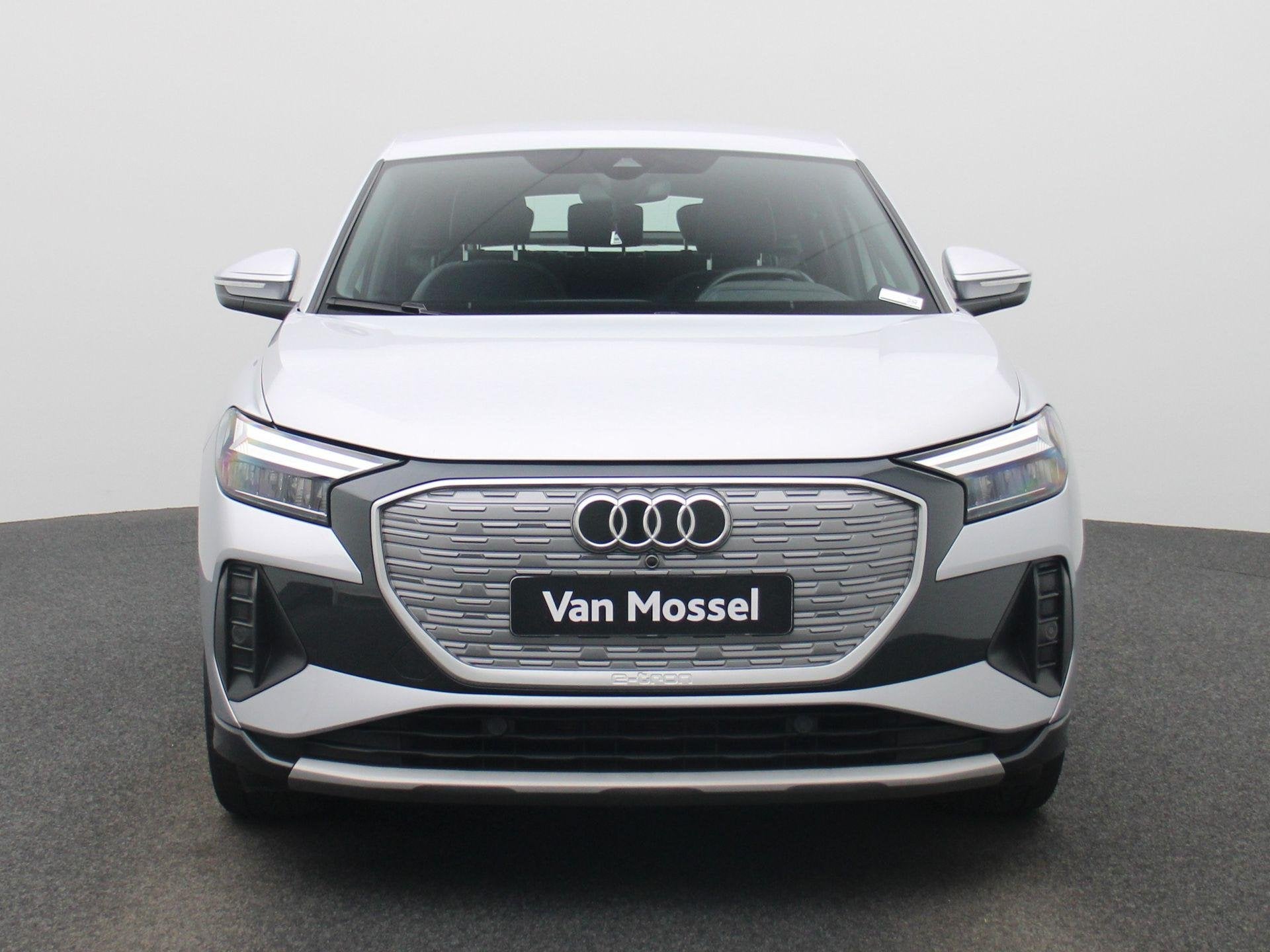 Audi Q4 Sportback e-tron 40 Attraction | Automaat | Stoelver, Auto's, Audi, Automaat, 12 maanden, Gebruikt, Zwart