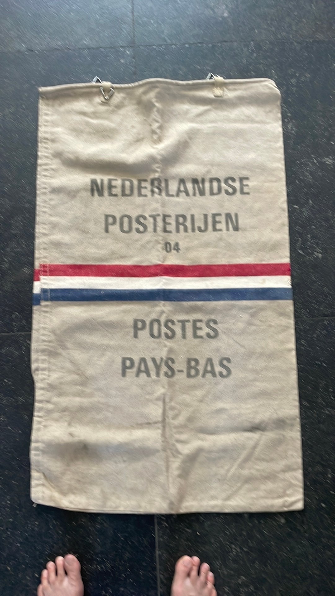 Vintage PTT Postzak, Verzamelen, Retro, Ophalen of Verzenden, Overige typen