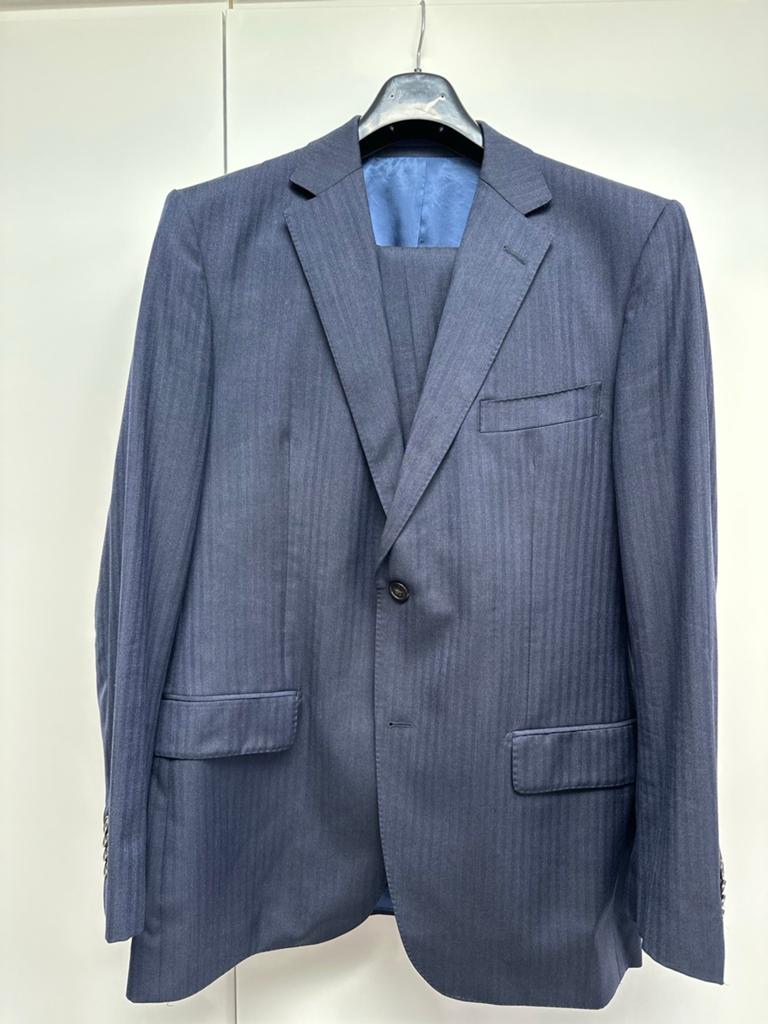 Suitsupply pak maat 54, Ophalen of Verzenden, Zo goed als nieuw, Maat 52/54 (L), Blauw