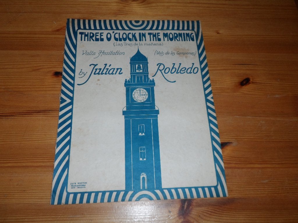 Three o'clock in the morning - julian robledo, Gebruikt, Ophalen of Verzenden, Artiest of Componist, Piano