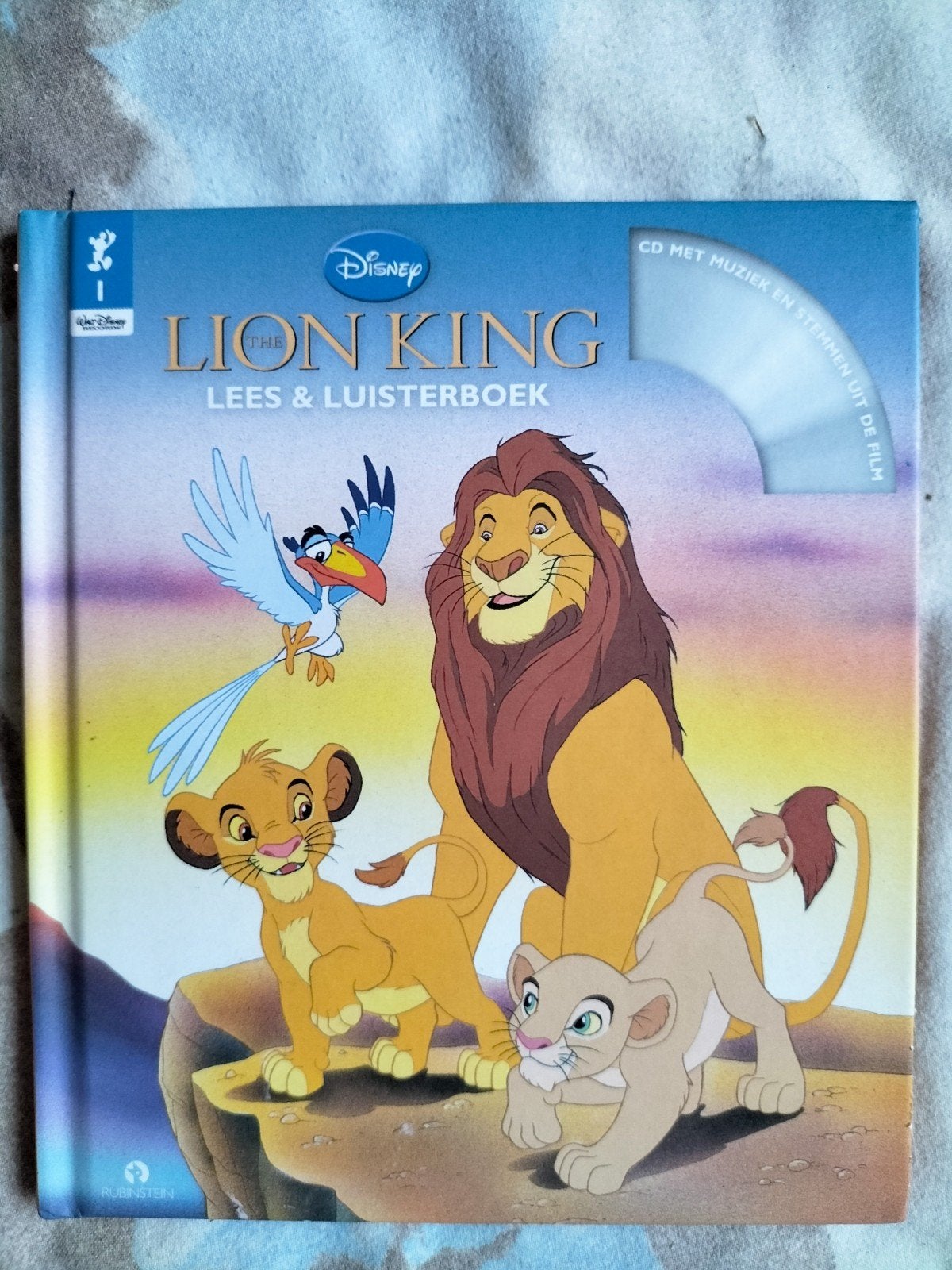 Disney The Lion King Lees & Luisterboek met CD, Ophalen of Verzenden, Zo goed als nieuw, Walt Disney Records, 3 tot 4 jaar