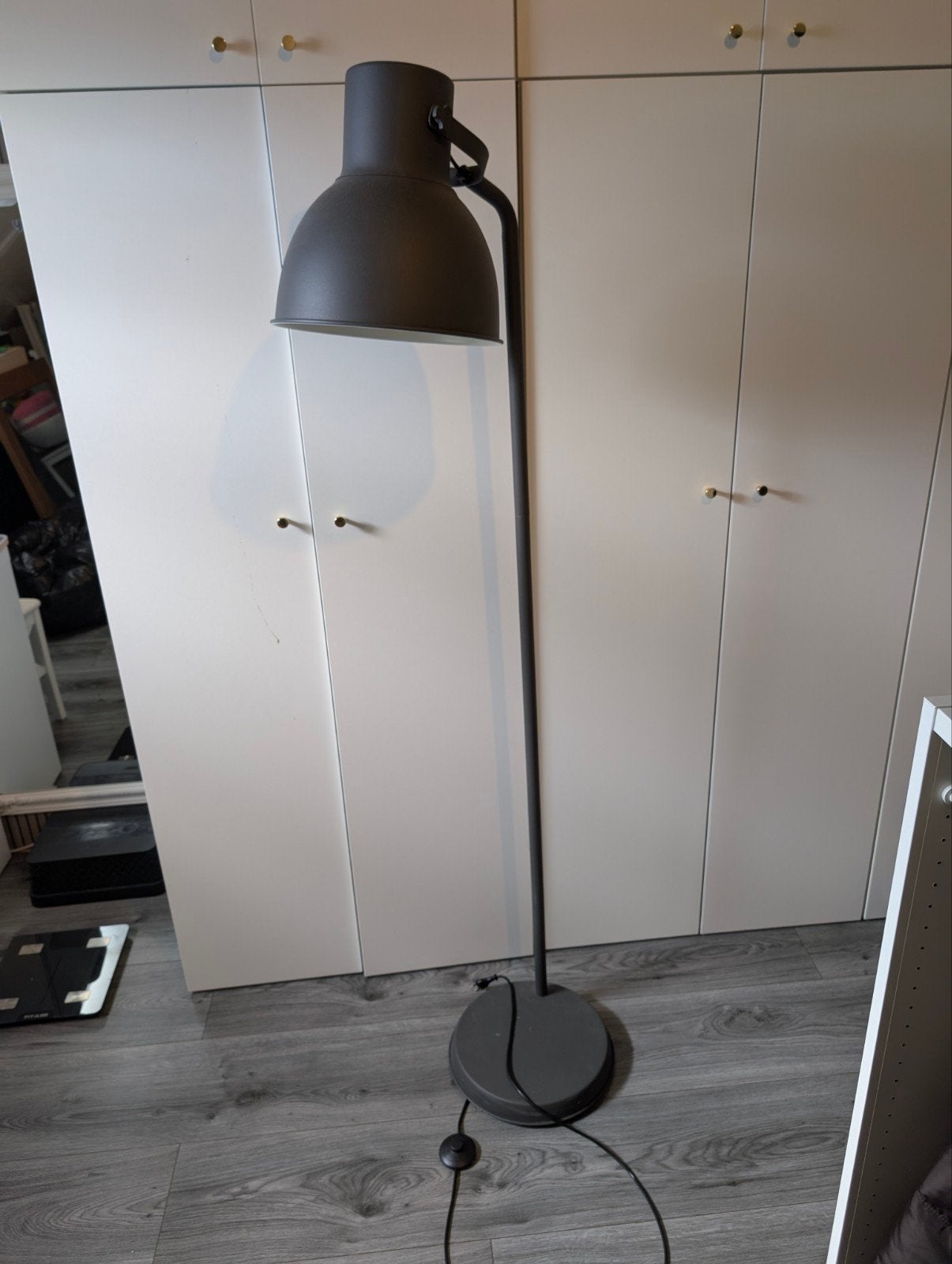 Vloerlamp antraciet, Ophalen, Zo goed als nieuw, 150 tot 200 cm