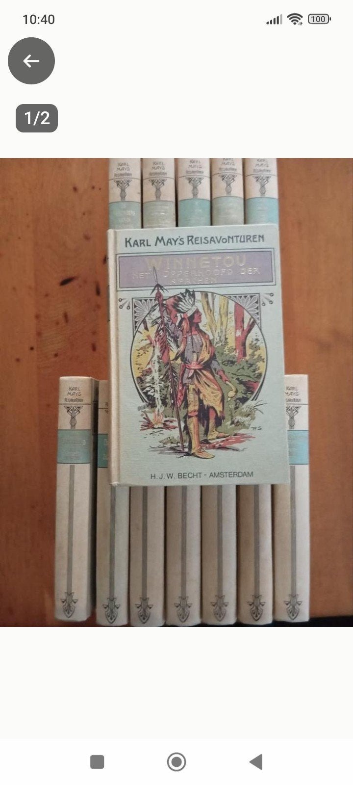 Karl May's Reisavonturen: Winnetou serie, Boeken, Avontuur en Actie, Gelezen, Ophalen