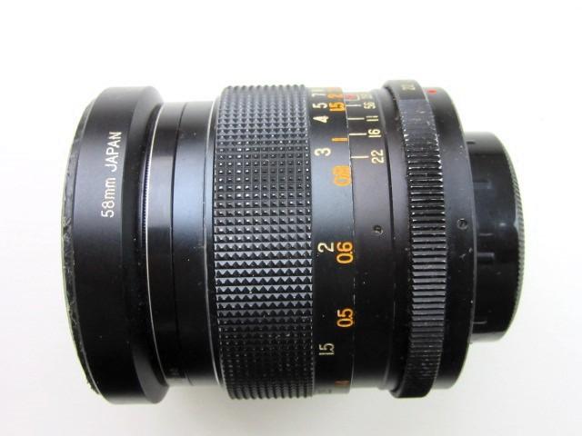 Eyemik auto multi-coated 1:2.8 58mm lens - fotolens, Ophalen of Verzenden, Standaardlens