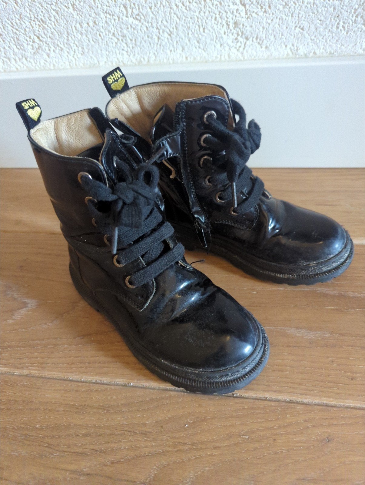 Shoesme laarsjes maat 27 zwart, Ophalen of Verzenden, Gebruikt, Shoesme, Jongen of Meisje