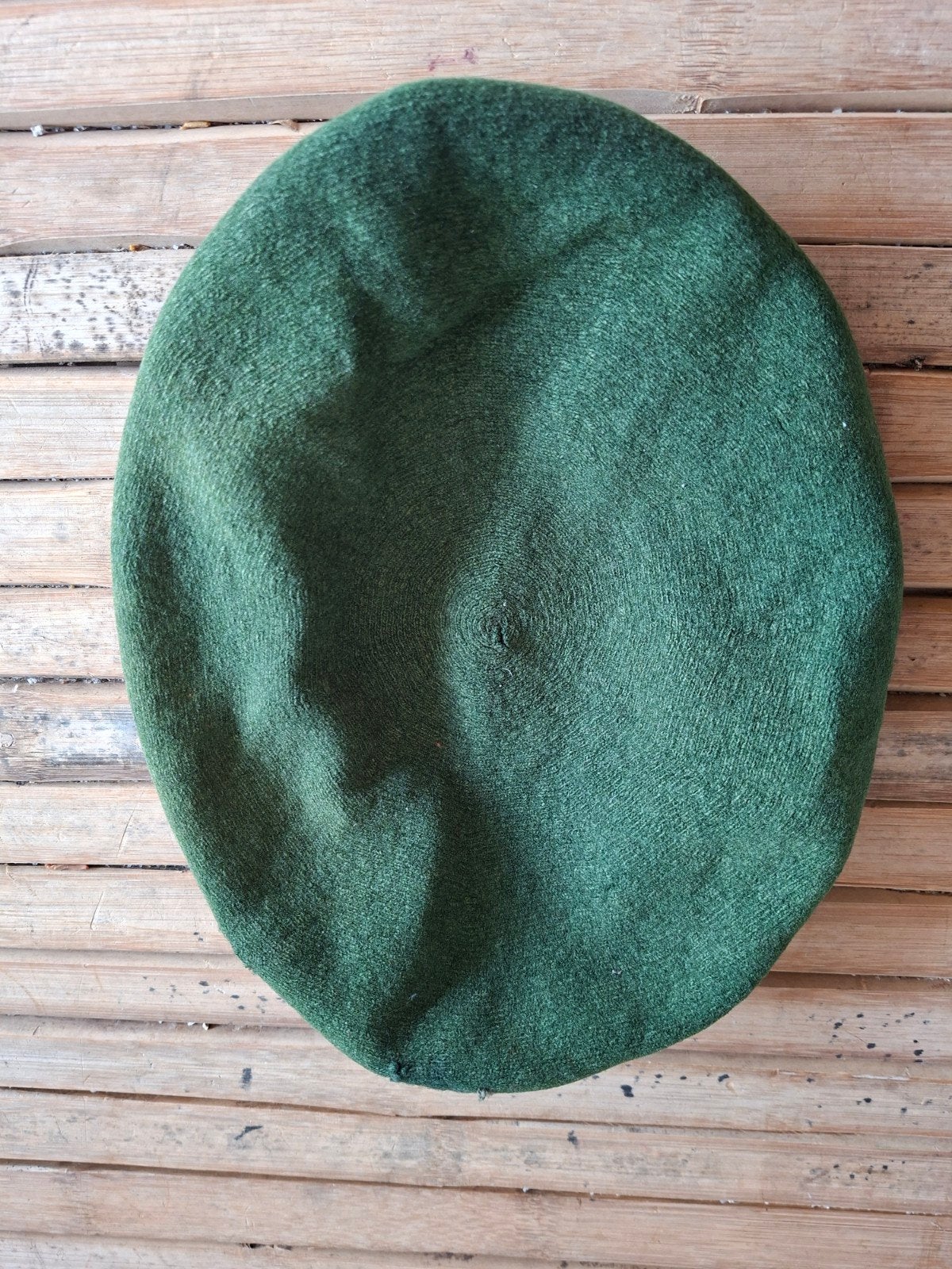 Groene KCT baret zonder embleem, Ophalen of Verzenden
