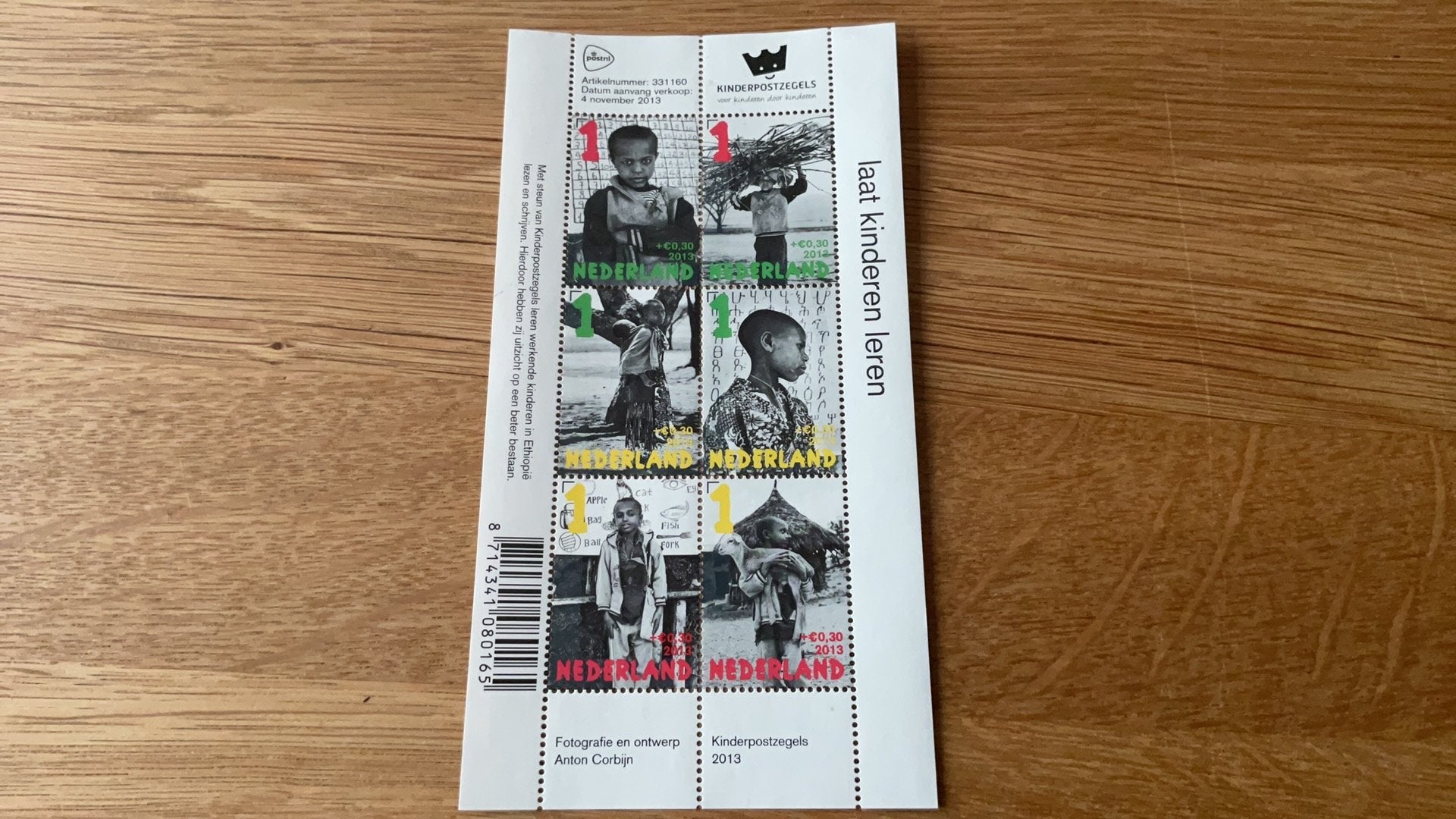 Kinderpostzegels Anton Corbijn, Ophalen of Verzenden, Na 1940, Postfris