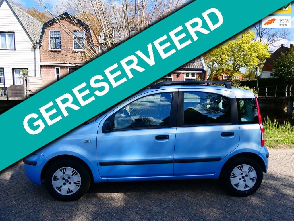 Fiat Panda 1.2i 4-Cilinder (koude)Airco Schuifdak Zuinig Hog, Auto's, Fiat, Bedrijf, Panda, ABS, Airbags, Airconditioning, Centrale vergrendeling