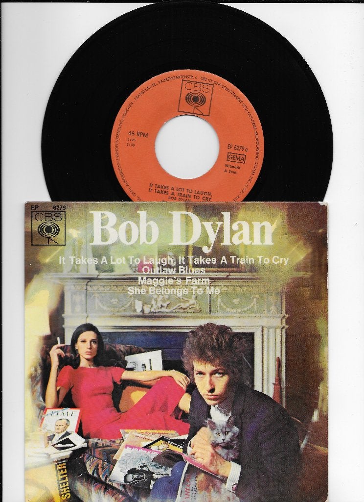 pracht EP van Bob Dylan, 7 inch, Ophalen of Verzenden, 1960 - 1969, Gebruikt