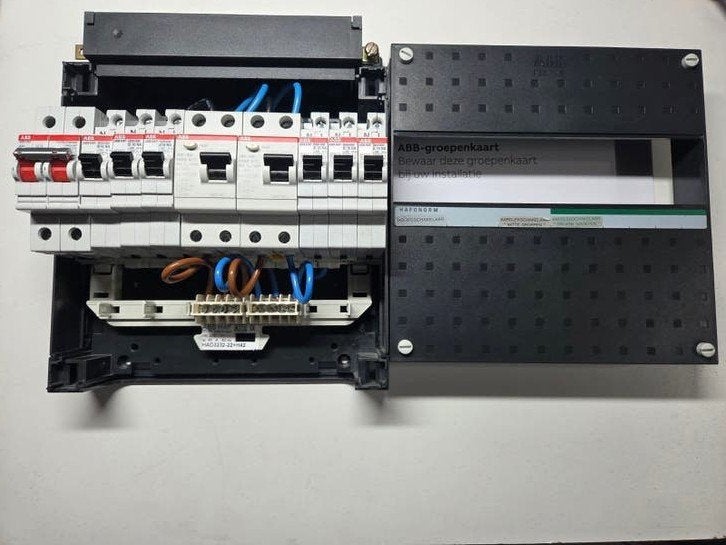 ABB 1 Fase Groepenkast, Ophalen of Verzenden, Gebruikt, ABB, Groepenkast