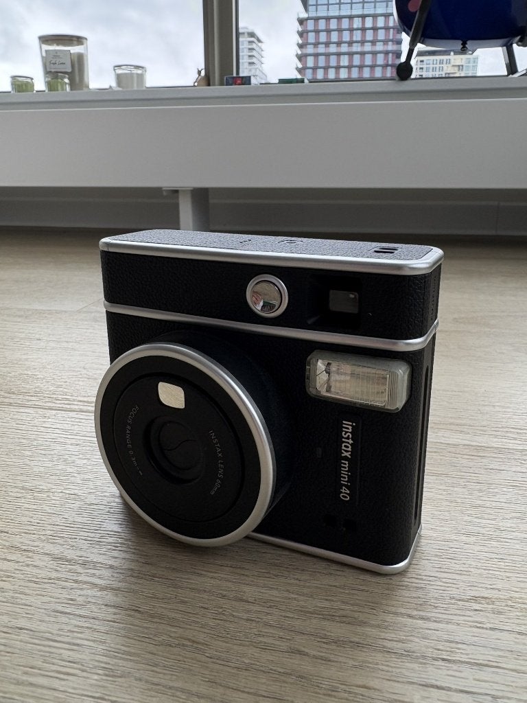 Fujifilm Instax Mini 40 instant camera - black, Ophalen, Zo goed als nieuw, Polaroid, Fuji