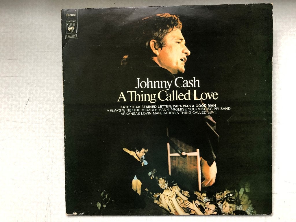 Lp Johnny Cash - A Thing called love, LP, Rock, Gebruikt, Ophalen of Verzenden