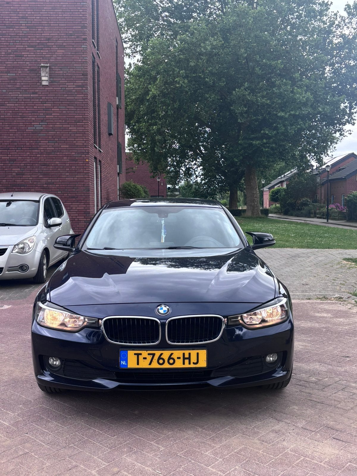BMW 3-Serie 1.6 316I AUT 2014 Blauw, Auto's, Automaat, 4 cilinders, Blauw, 75 €/maand