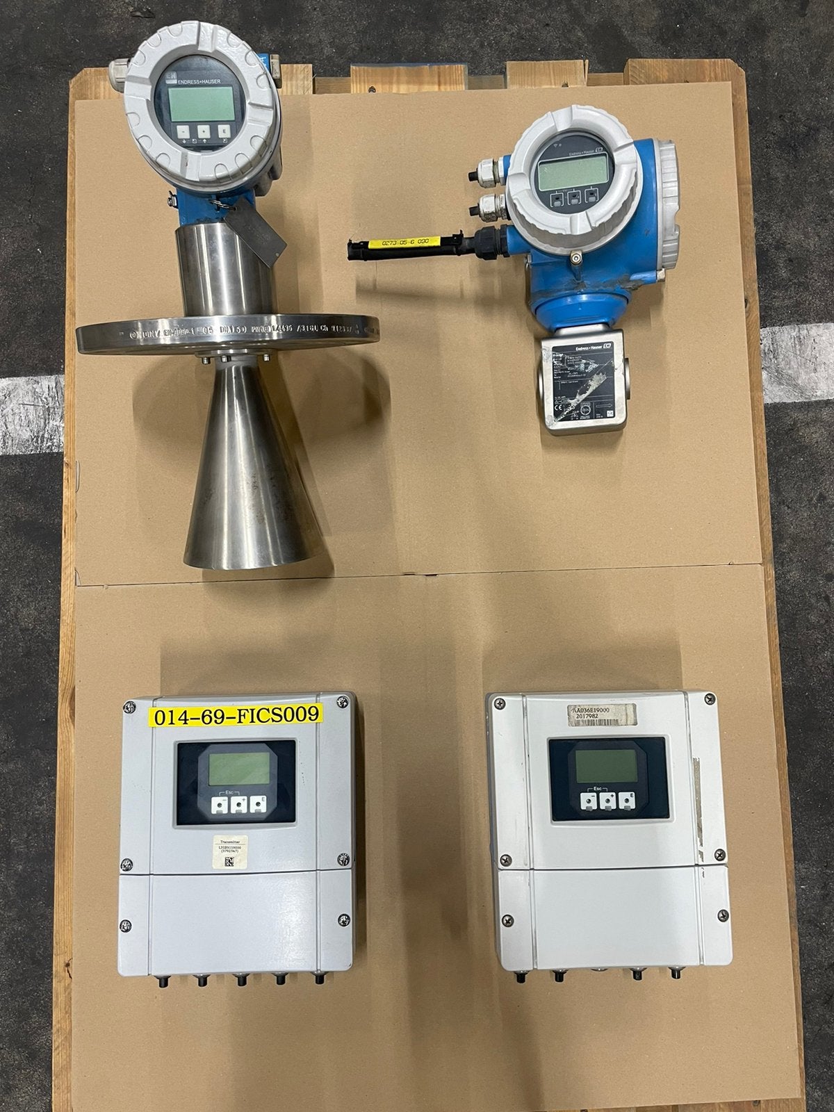 Endress+Hauser Flowmeters & Niveaumeters, Ophalen, Gebruikt