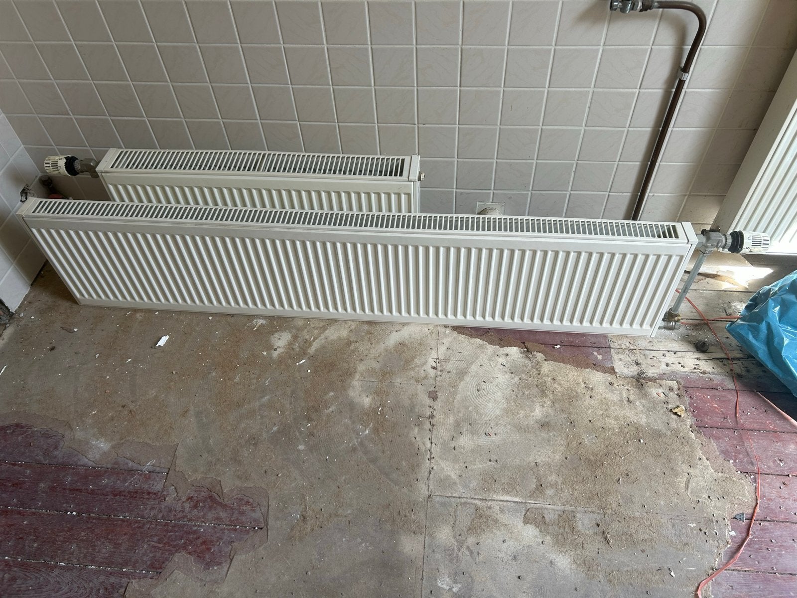 Radiator 35x160 cm, Ophalen, 30 tot 80 cm, Gebruikt, Radiator