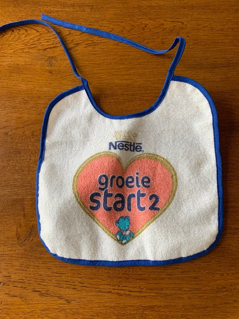"Slabbetje" van Nestlé 'Groeie Start 2' Nieuw, Ophalen of Verzenden, Nieuw, Reclamebord