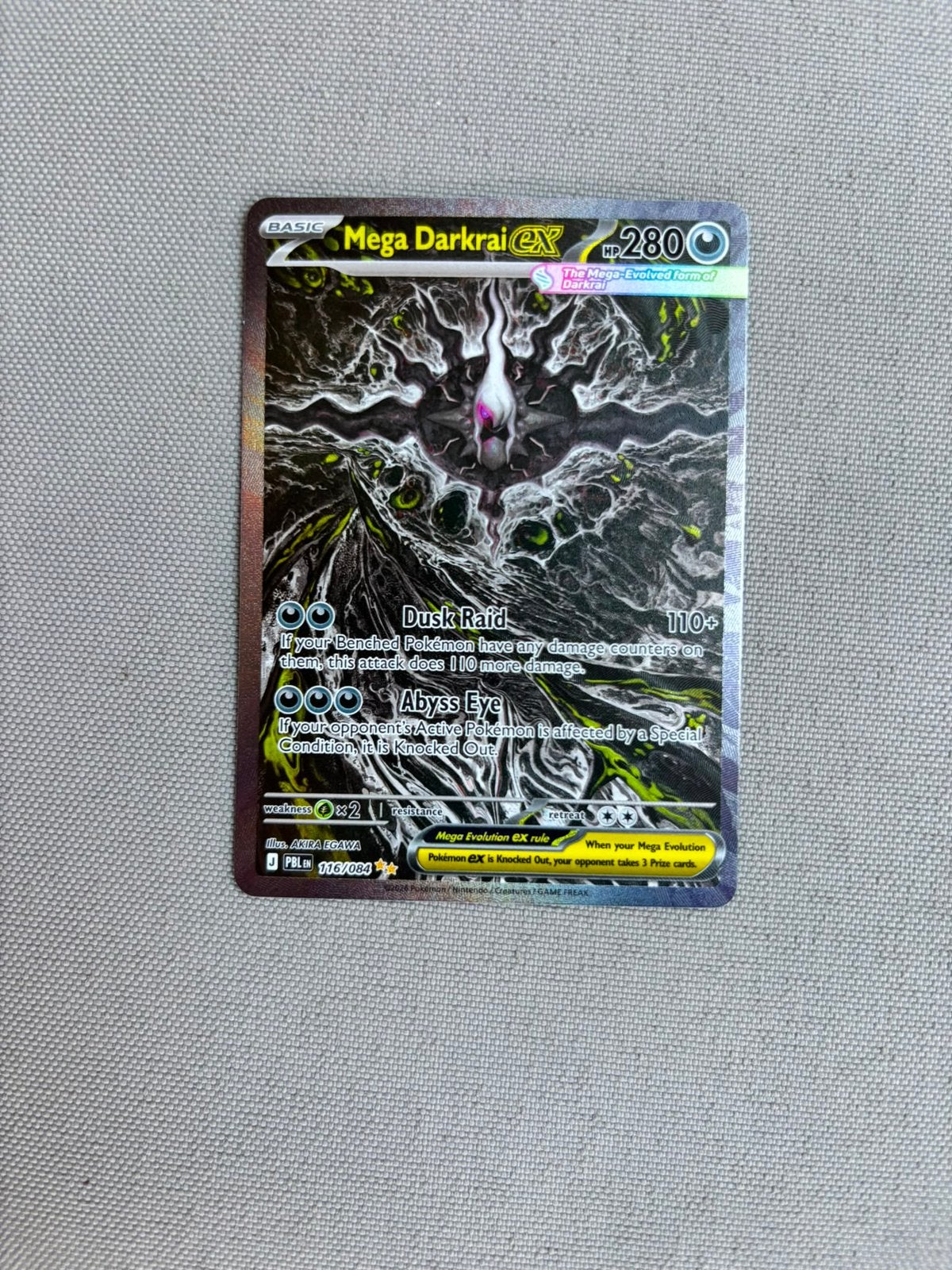 Mega darkrai ex, Ophalen of Verzenden, Nieuw