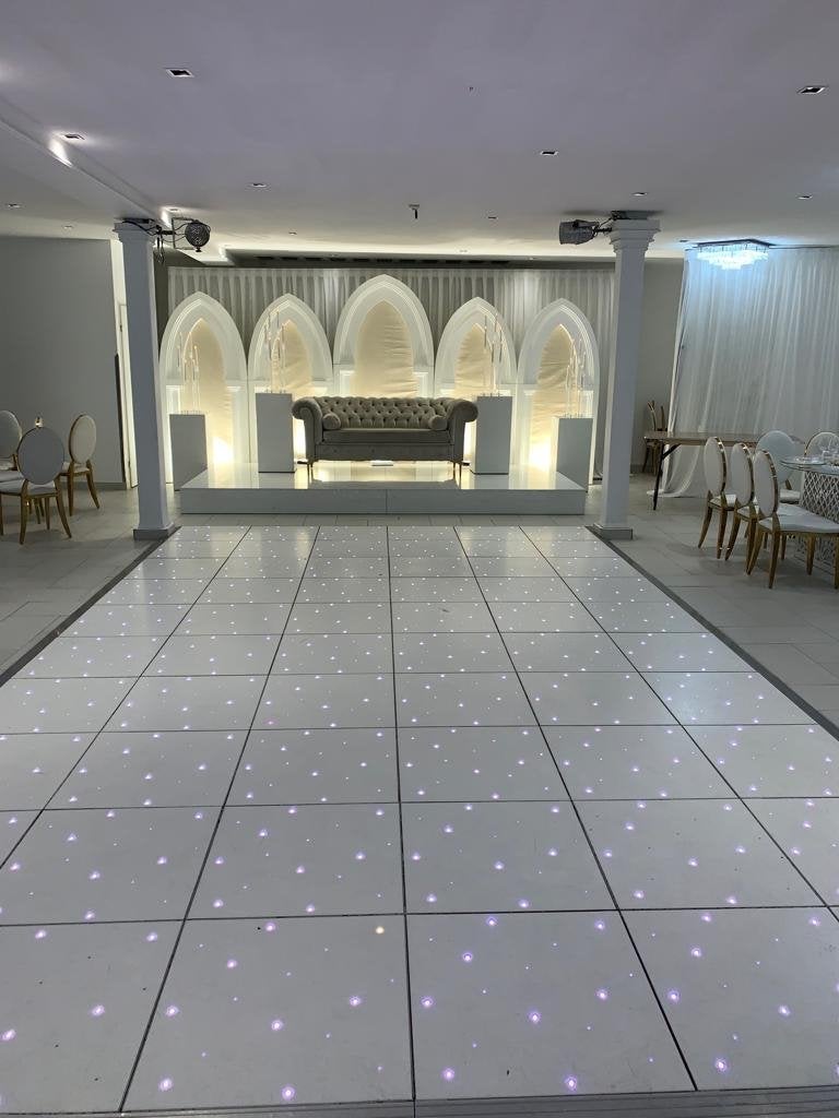 Gebruikte LED Dansvloer - 40 m², Ophalen of Verzenden